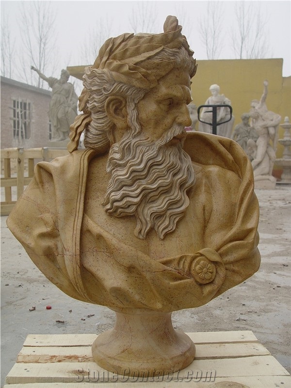Head Statues Garden Sculptures Western Style Ideas
