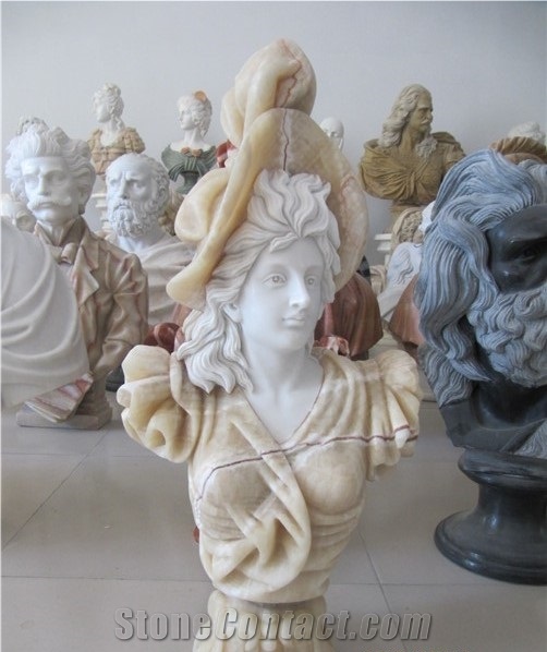Head Statues Garden Sculptures Western Style Ideas