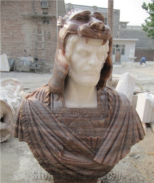 Head Statues Garden Sculptures Western Style Ideas