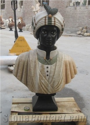 Head Statues Garden Sculptures Western Style Ideas