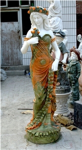 Human Sculptures Modern Style Garden Statues