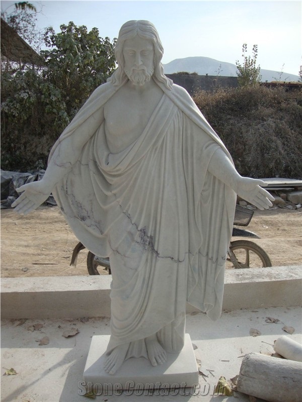 Modern Sculptures Natural Stone Garden Statues