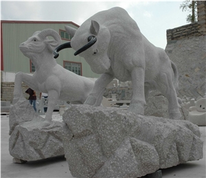 Natural Stone Modern Statues Animal Sculptures