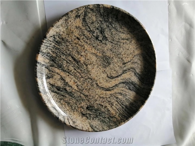 Office Decorative Dish Design Natural Granite