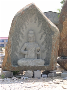 Street Art Sculpture Natural Stone Granite Statues