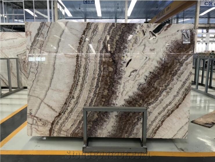 Red Dragon Jade Marble Tiles