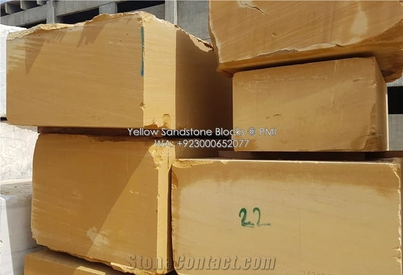 Dark Yellow Sandstone Blocks Squared Stone Blocks