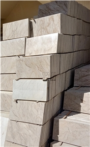 Fancy Beige Marble Slabs, Tiles from Pakistan