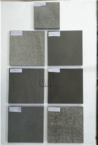 Gray Basalt Stone Honed, Antique and Bush Hammered