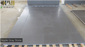 Gray Basalt Stone Honed, Antique and Bush Hammered