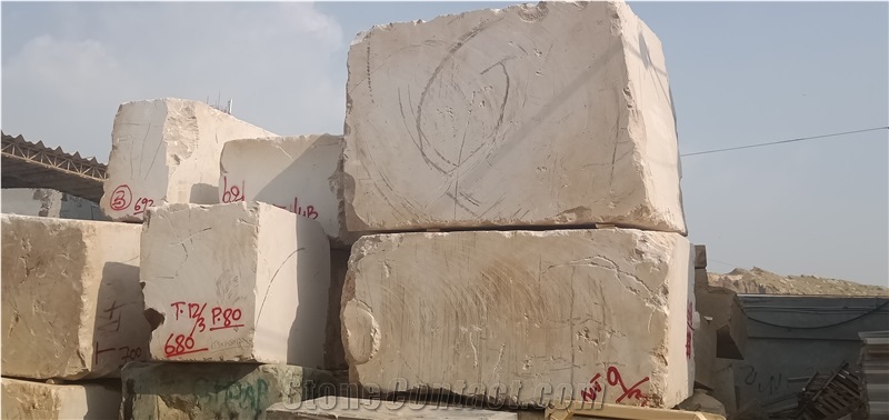 Suntippi Beige Marble Blocks Beige Marble Boulders