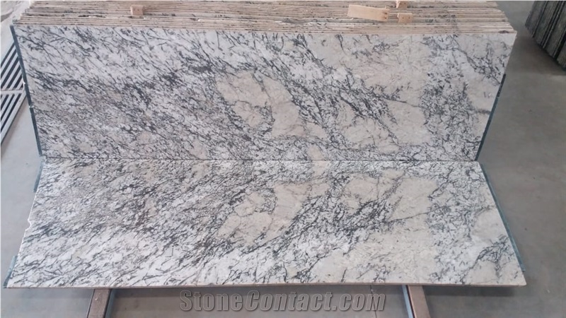 Alaska White Granite Tiles, Granite Slabs