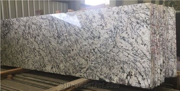 Alaska White Granite Tiles, Granite Slabs