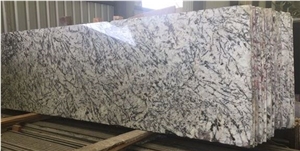 Alaska White Granite Tiles, Granite Slabs