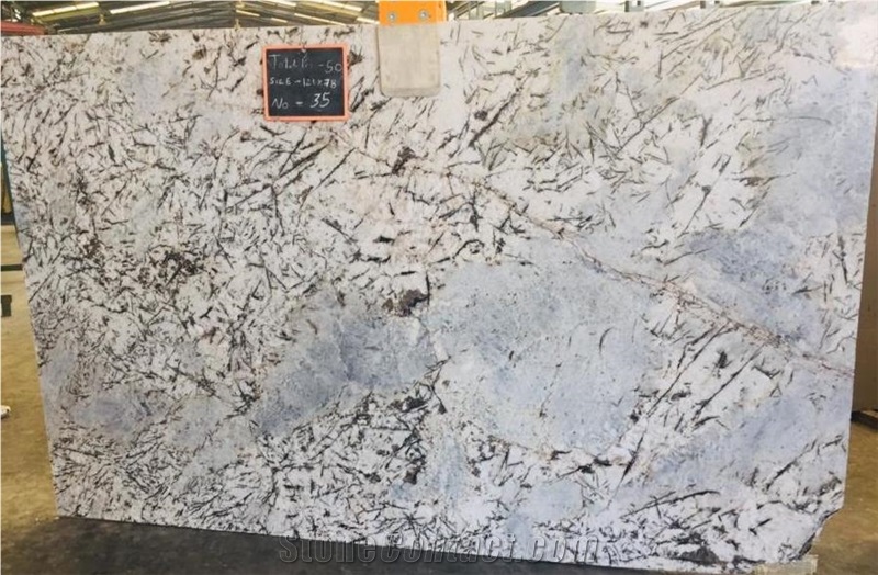 Alaska White Granite Tiles, Granite Slabs