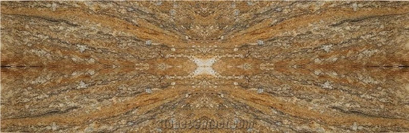 Armani Gold or New Imperial Gold Granite Tiles, Granite Slabs