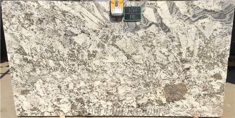 Azul White Granite Tiles, Granite Slabs