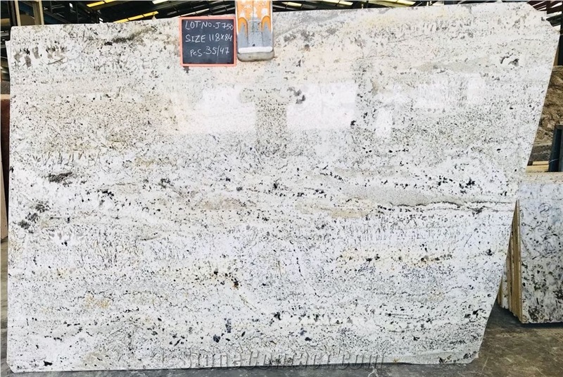 Azul White Granite Tiles, Granite Slabs