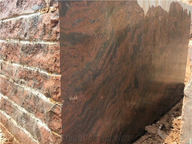Bash Paradisho Rough Granite Blocks, Paradiso Bash Granite Block