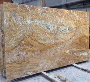 Imperial Gold Granite Tiles, Granite Slabs