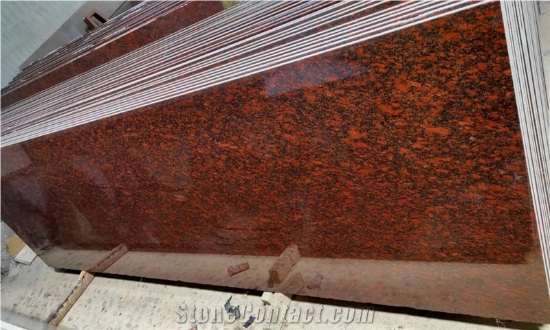 Red Perpary Granite Tiles, Granite Slabs