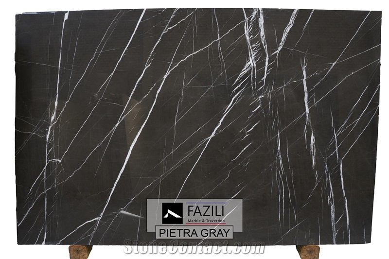 Pietra Gray Marble Slabs