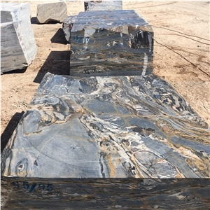 Ocean Blue Marble Blocks