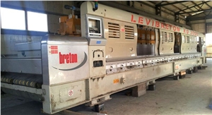 Used Polishing Line Breton Kg 3000 13 Polishing Heads.2005 Year/Very Good Condition