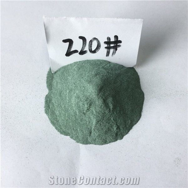 Surface Finishing Materials Green Silicon Carbide
