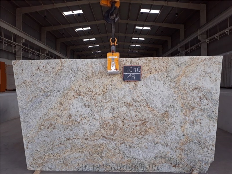 Colonial Gold Granite Slabs