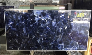 Natural Lapis Lazuli Agate Crystal Semiprecious