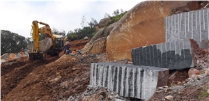 Dark Rustenburg Granite Blocks for Sale
