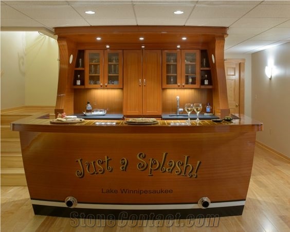 Artificial Restaurant Countertop Boat Bar Counter