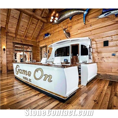 Artificial Restaurant Countertop Boat Bar Counter
