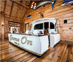 Custom Boat Bar Counter Commercial Bar Countertops