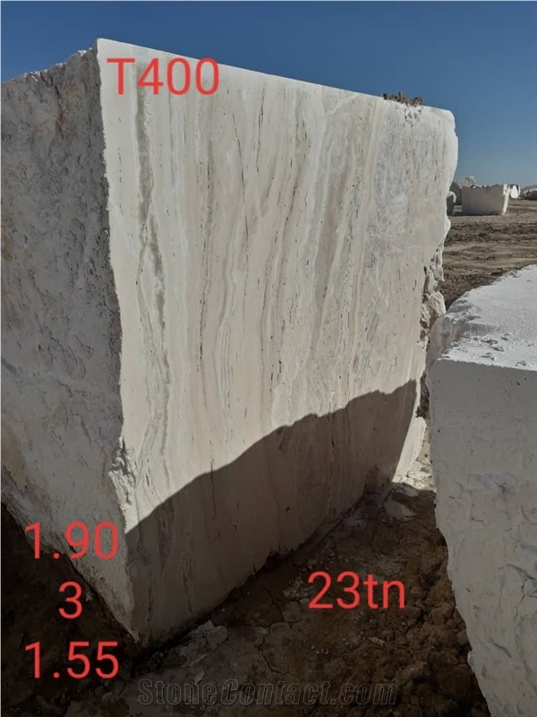 T400 - Travertine Quarry Blocks