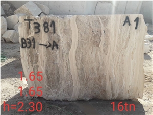 Travertine Quarry Block