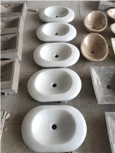 Good Blue Onyx and Beige Marble Sink and Basin