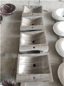 Good Blue Onyx and Beige Marble Sink and Basin