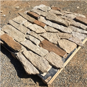 Rusty Stacked Ledge Loose Stone Wall Claddings Rusty Stacked Ledge Loose Stone Wall Claddings