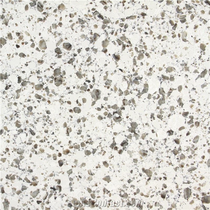 Galaxy White Quartz Slabs