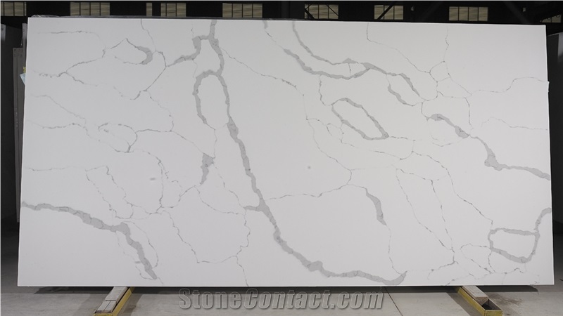Hot Sale Quartz Stone Slabs,Calacatta White