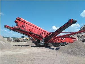 Rosso Santiago (Korall) Rubble, Crushed Stone