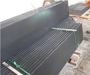 Stair Steps Made Of Basalt, Black Basalt Steps