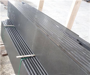 Stair Steps Made Of Basalt, Black Basalt Steps