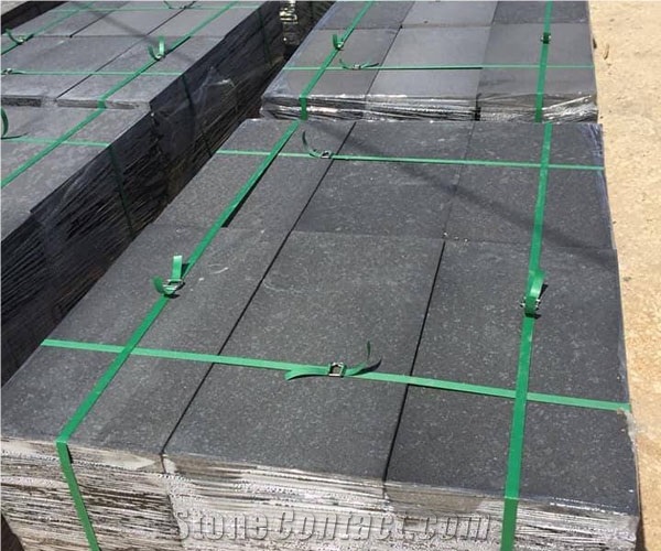 Stair Steps Made Of Basalt, Black Basalt Steps