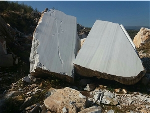 Veria White Marble Blocks