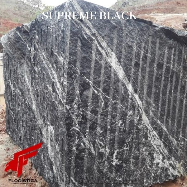 Supreme Black Granite Block