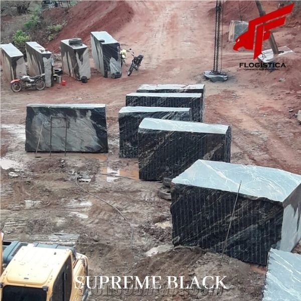 Supreme Black Granite Block