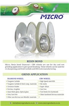 Resin Bond Diamond and Cbn Wheel